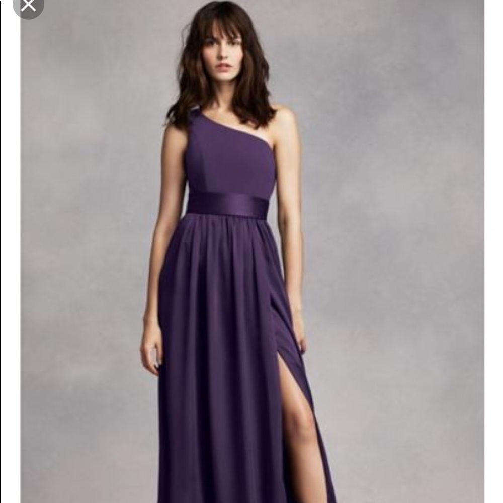 Vera Wang White collection bridesmaid dress